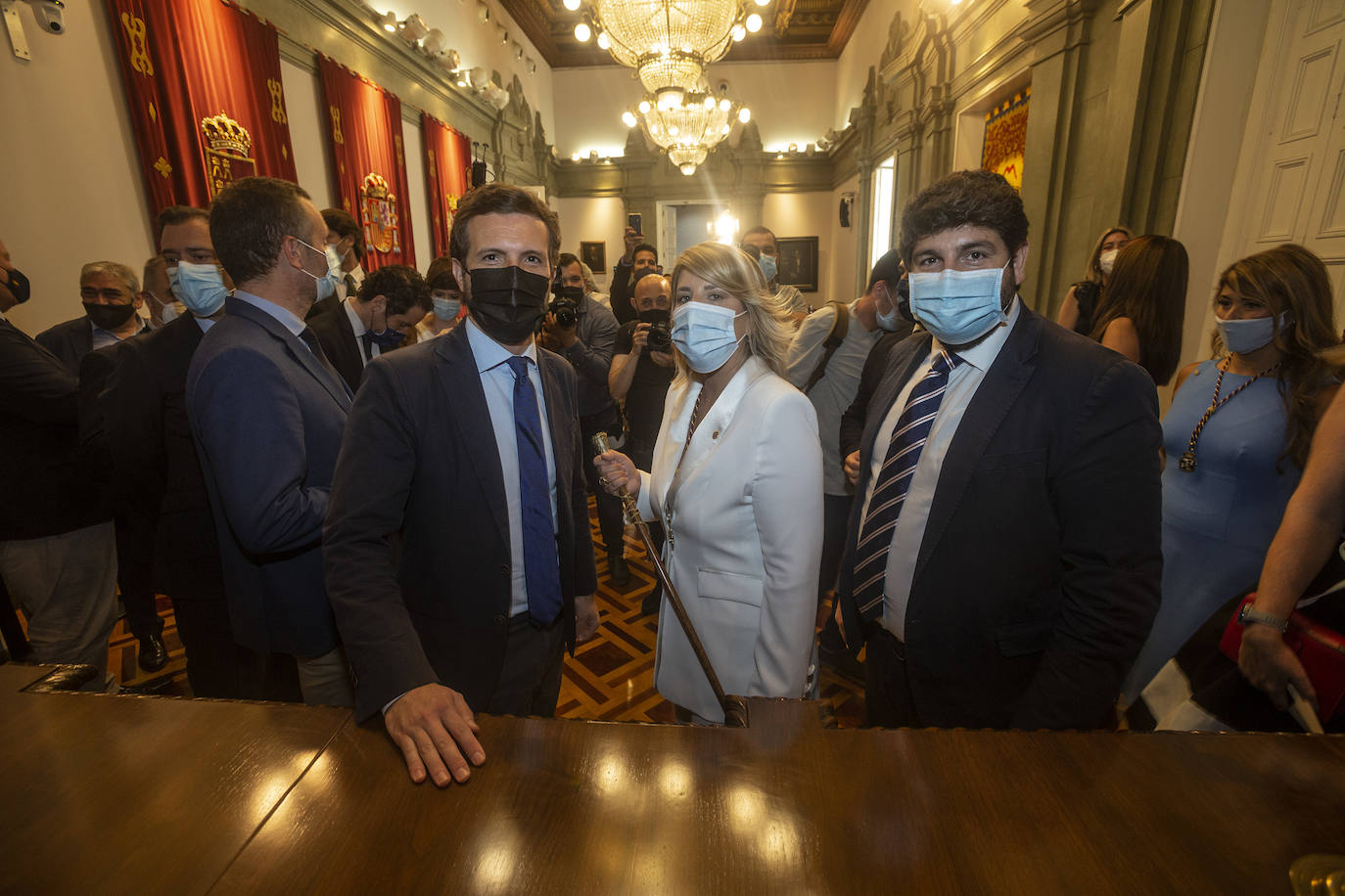 Fotos: Pleno de investidura de Noelia Arroyo como nueva alcaldesa de Cartagena