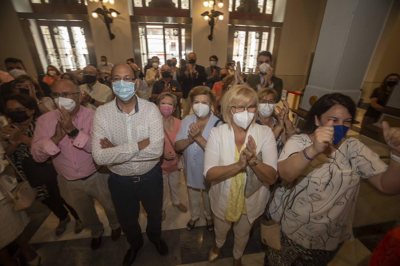 Fotos: Pleno de investidura de Noelia Arroyo como nueva alcaldesa de Cartagena