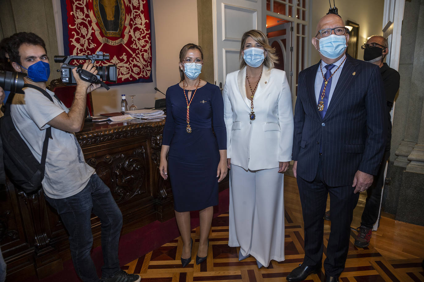 Fotos: Pleno de investidura de Noelia Arroyo como nueva alcaldesa de Cartagena