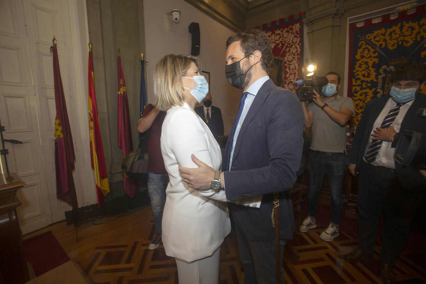 Fotos: Pleno de investidura de Noelia Arroyo como nueva alcaldesa de Cartagena