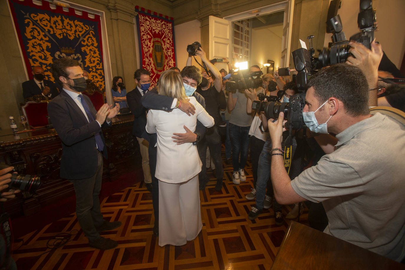 Fotos: Pleno de investidura de Noelia Arroyo como nueva alcaldesa de Cartagena