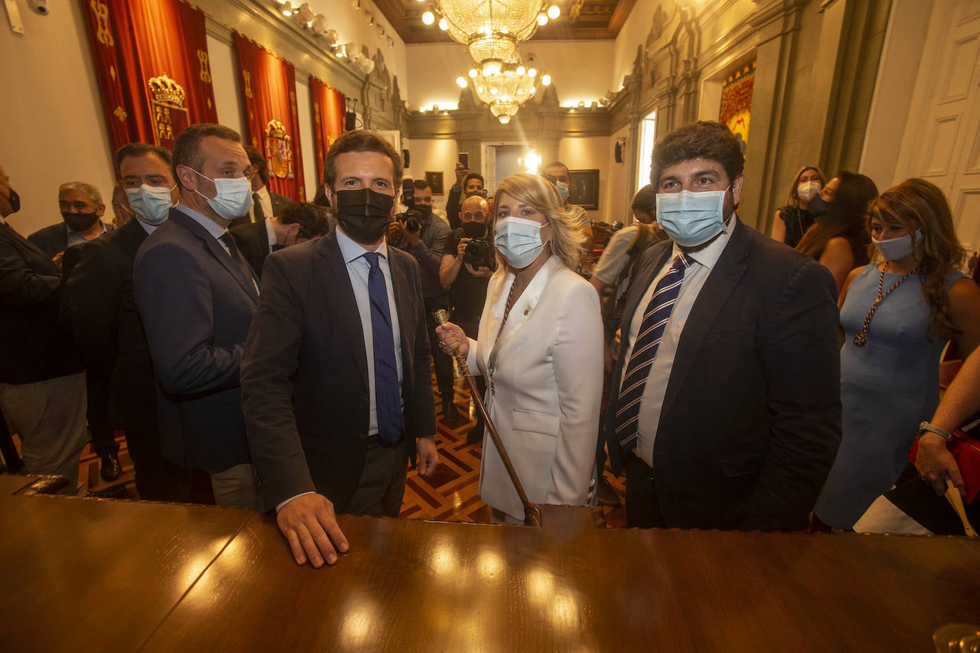 Fotos: Pleno de investidura de Noelia Arroyo como nueva alcaldesa de Cartagena