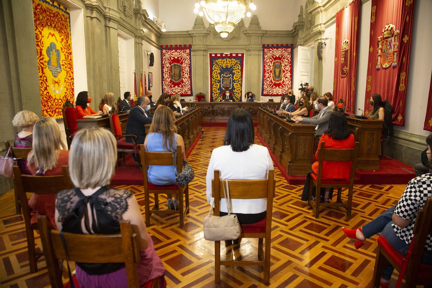 Fotos: Pleno de investidura de Noelia Arroyo como nueva alcaldesa de Cartagena