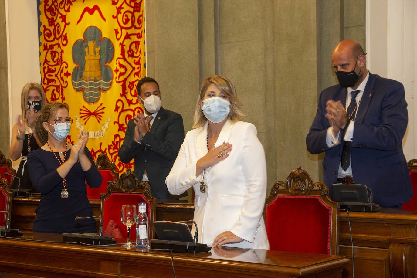 Fotos: Pleno de investidura de Noelia Arroyo como nueva alcaldesa de Cartagena