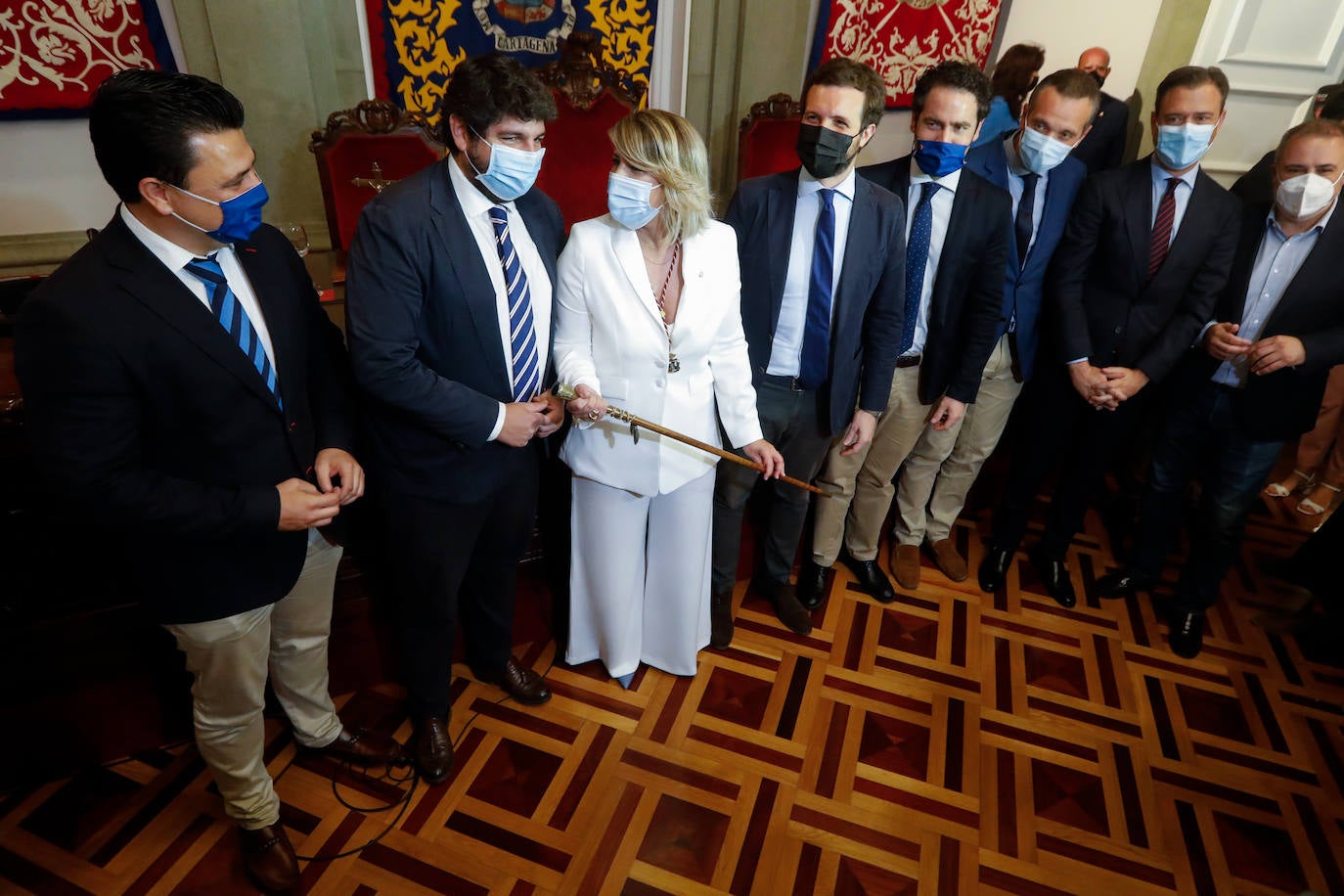 Fotos: Pleno de investidura de Noelia Arroyo como nueva alcaldesa de Cartagena