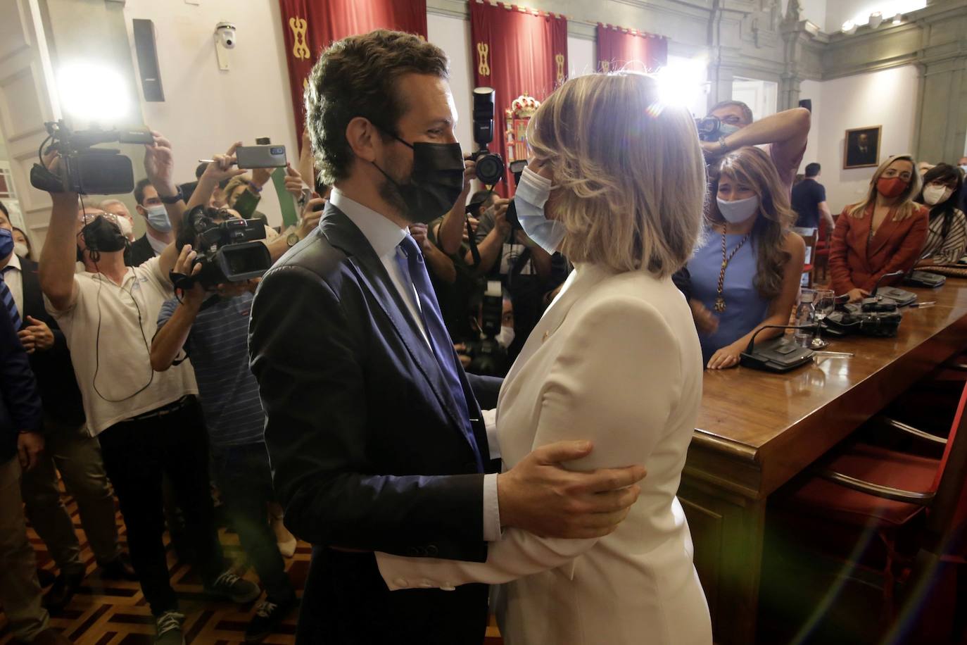 Fotos: Pleno de investidura de Noelia Arroyo como nueva alcaldesa de Cartagena