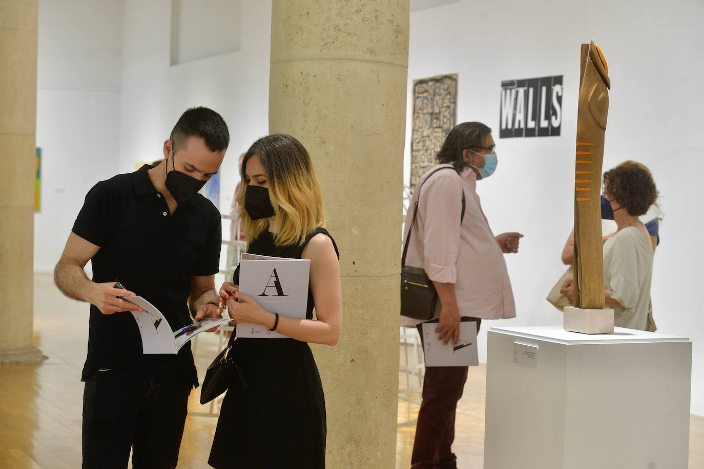 Fotos: &#039;Walls&#039; en el Palacio Almudí de Murcia