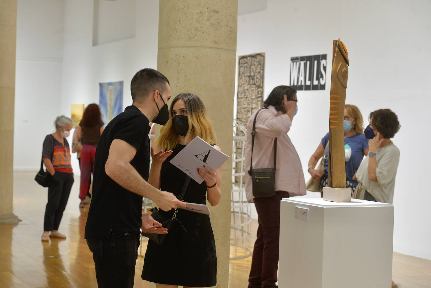 Fotos: &#039;Walls&#039; en el Palacio Almudí de Murcia