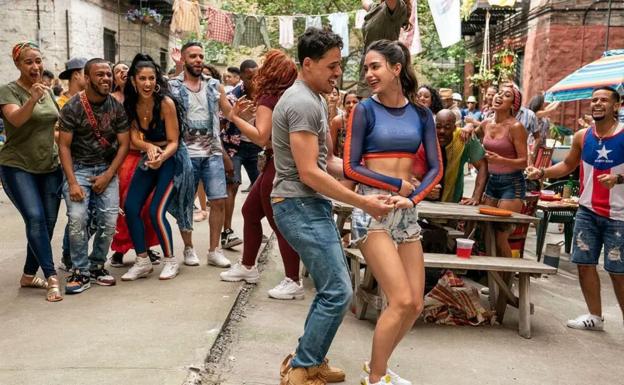 Fotograma de 'En un barrio de Nueva York'.