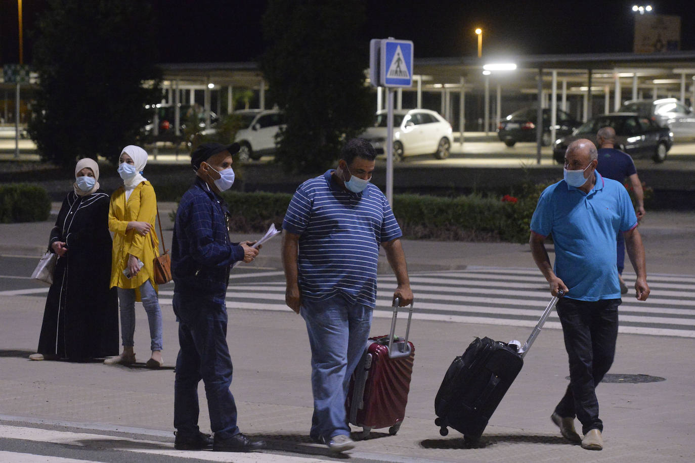 Fotos: El aeropuerto de Corvera estrena ruta con Marruecos
