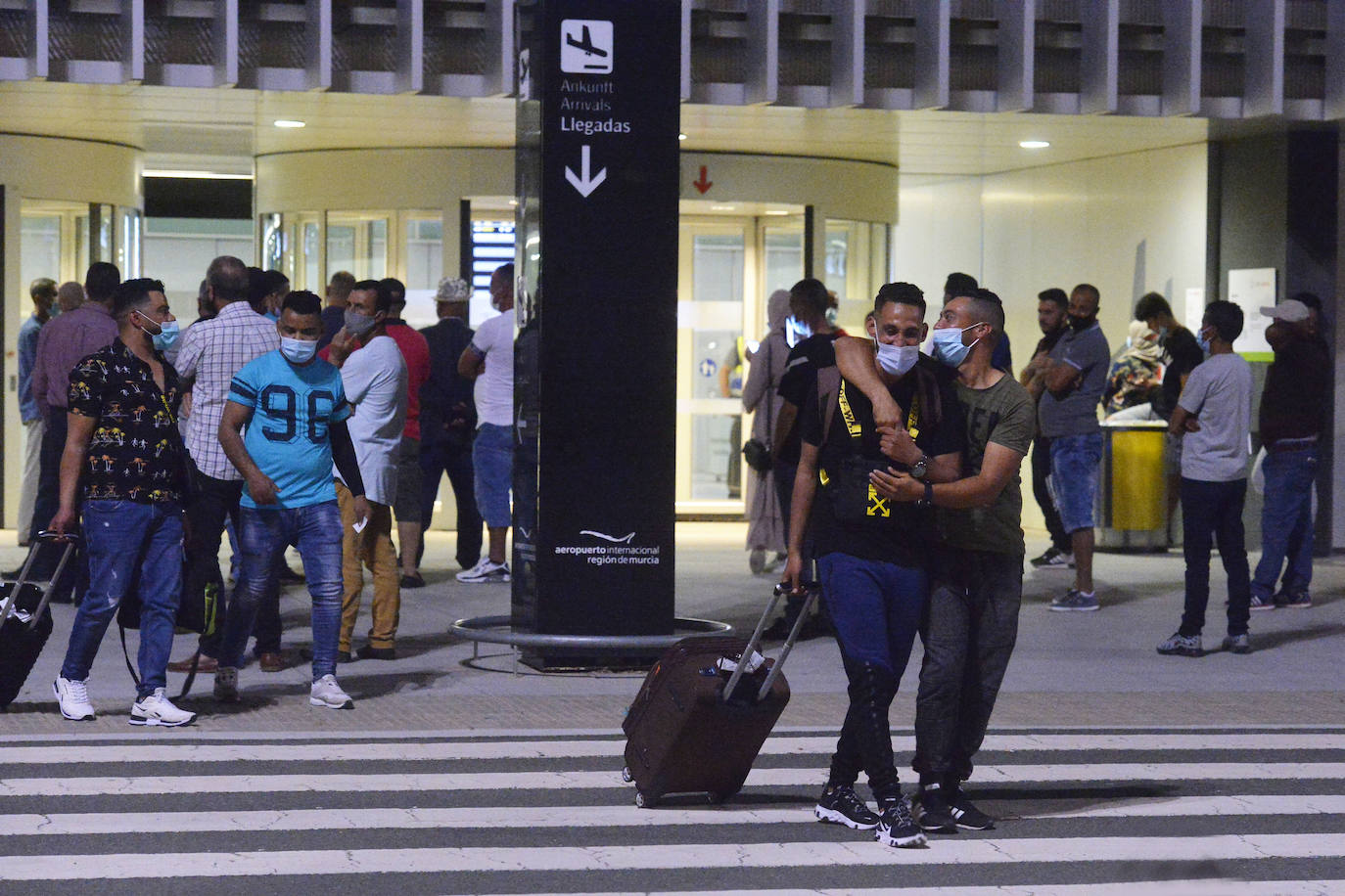 Fotos: El aeropuerto de Corvera estrena ruta con Marruecos
