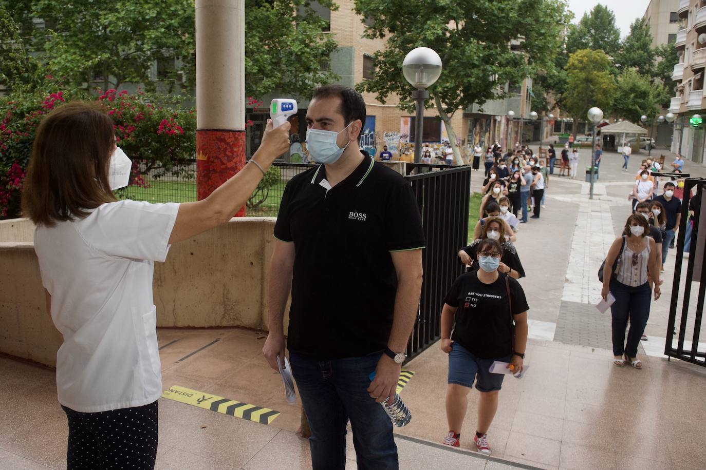 Fotos: Oposiciones de educación en la Región de Murcia