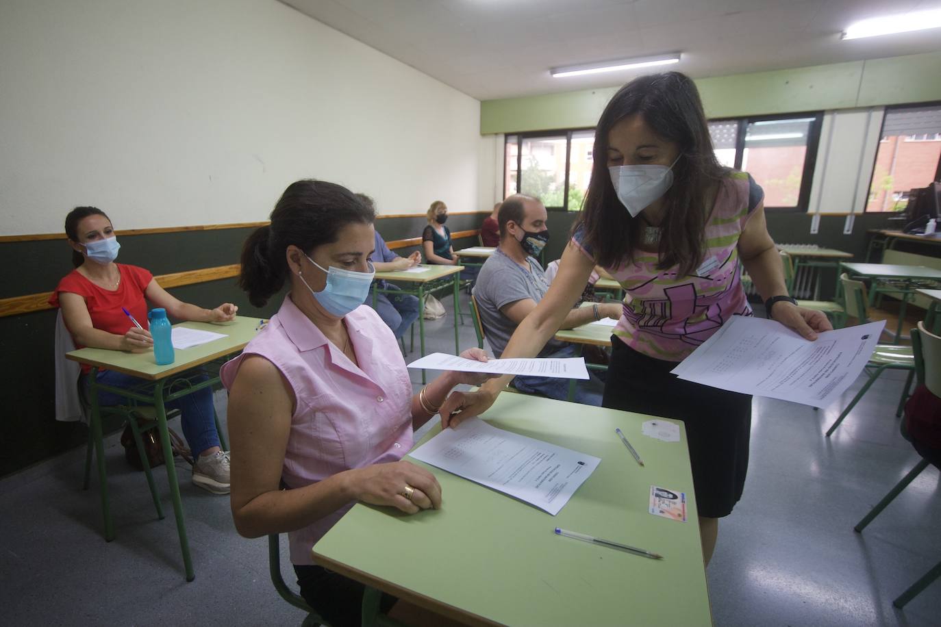 Fotos: Oposiciones de educación en la Región de Murcia