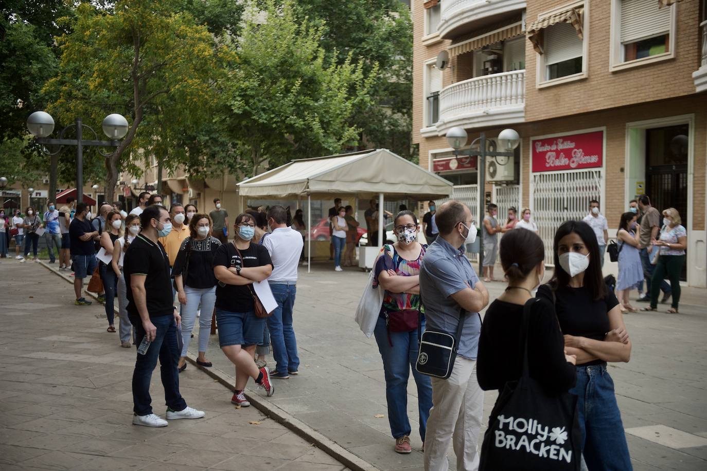 Fotos: Oposiciones de educación en la Región de Murcia