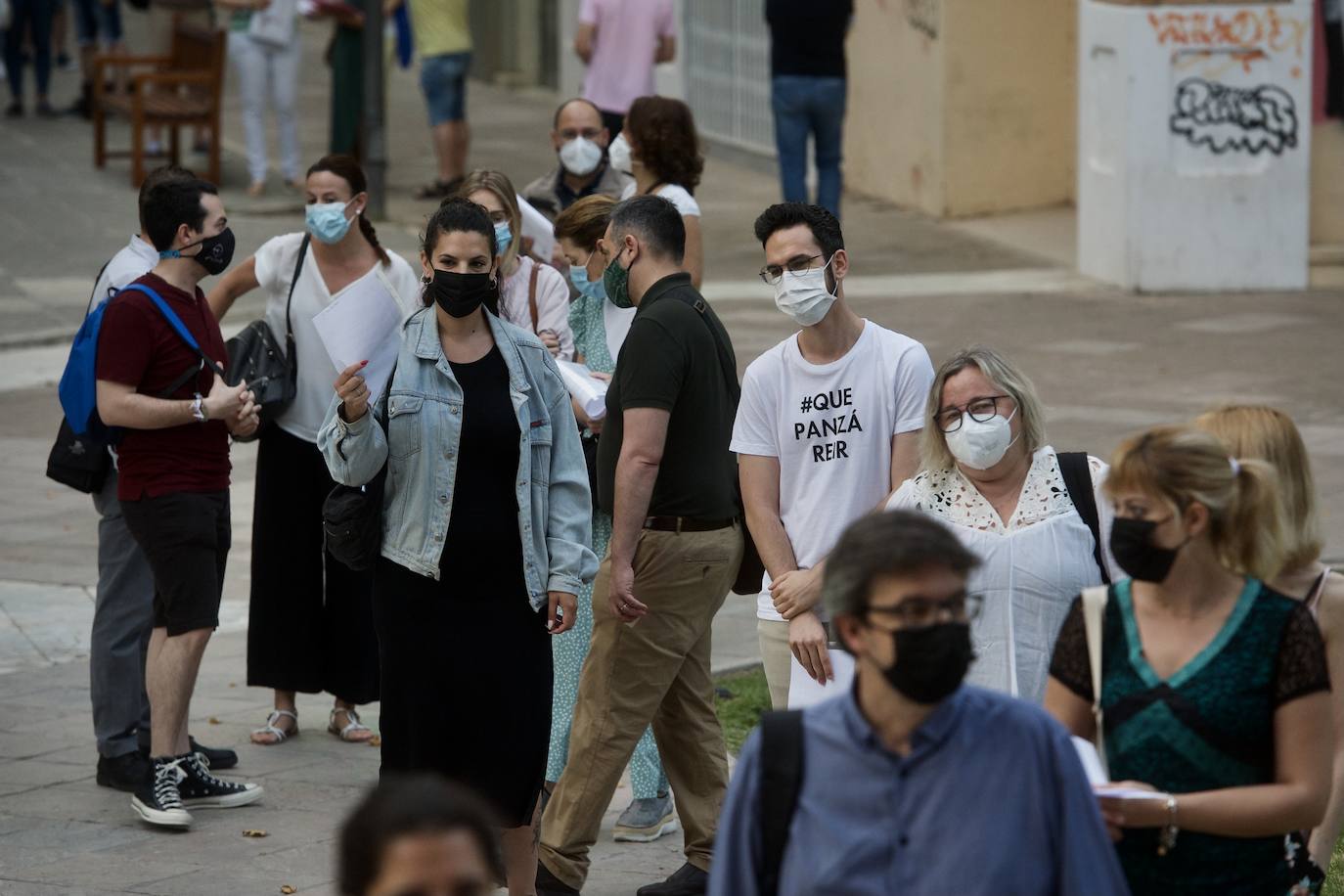 Fotos: Oposiciones de educación en la Región de Murcia