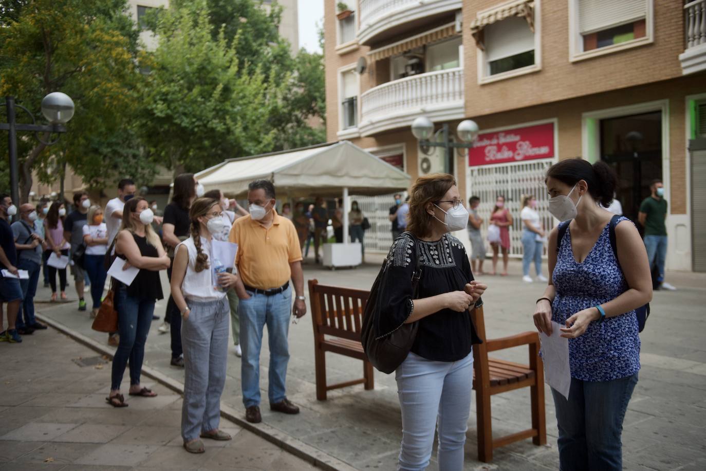 Fotos: Oposiciones de educación en la Región de Murcia