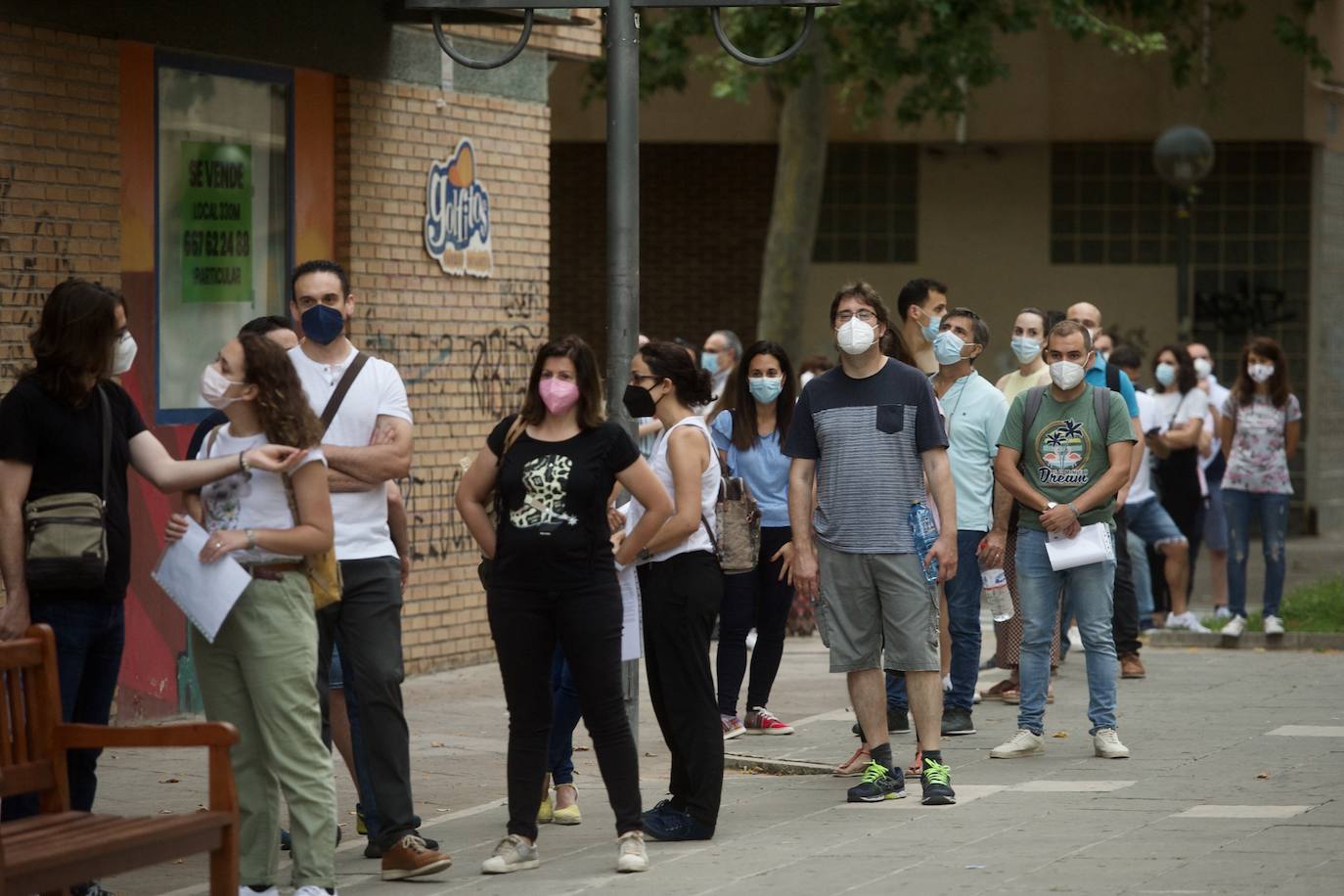 Fotos: Oposiciones de educación en la Región de Murcia