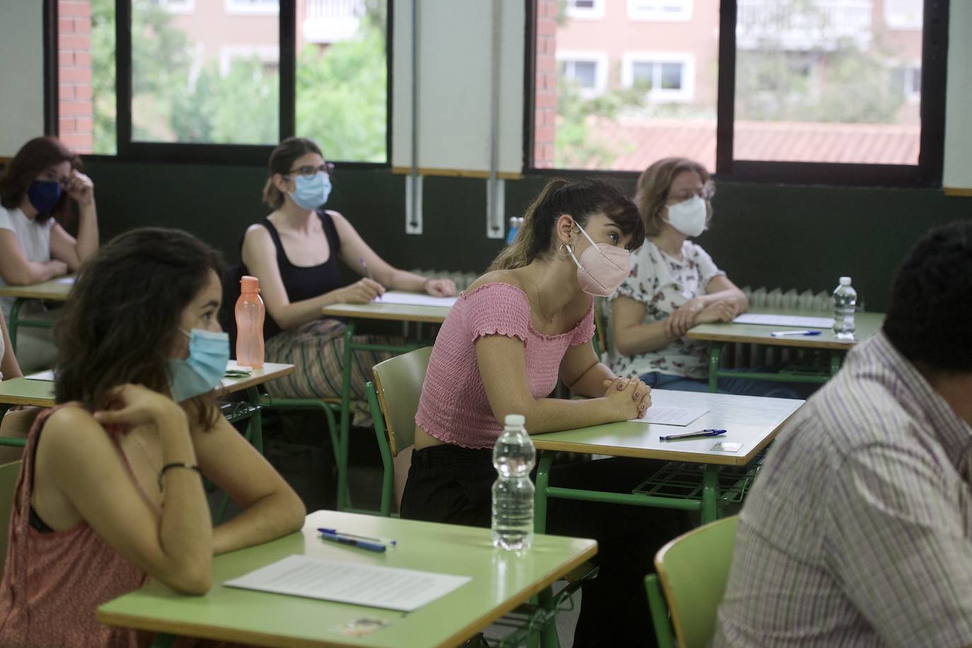 Fotos: Oposiciones de educación en la Región de Murcia