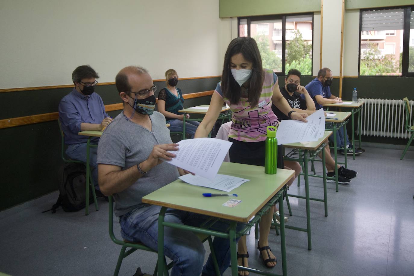 Fotos: Oposiciones de educación en la Región de Murcia