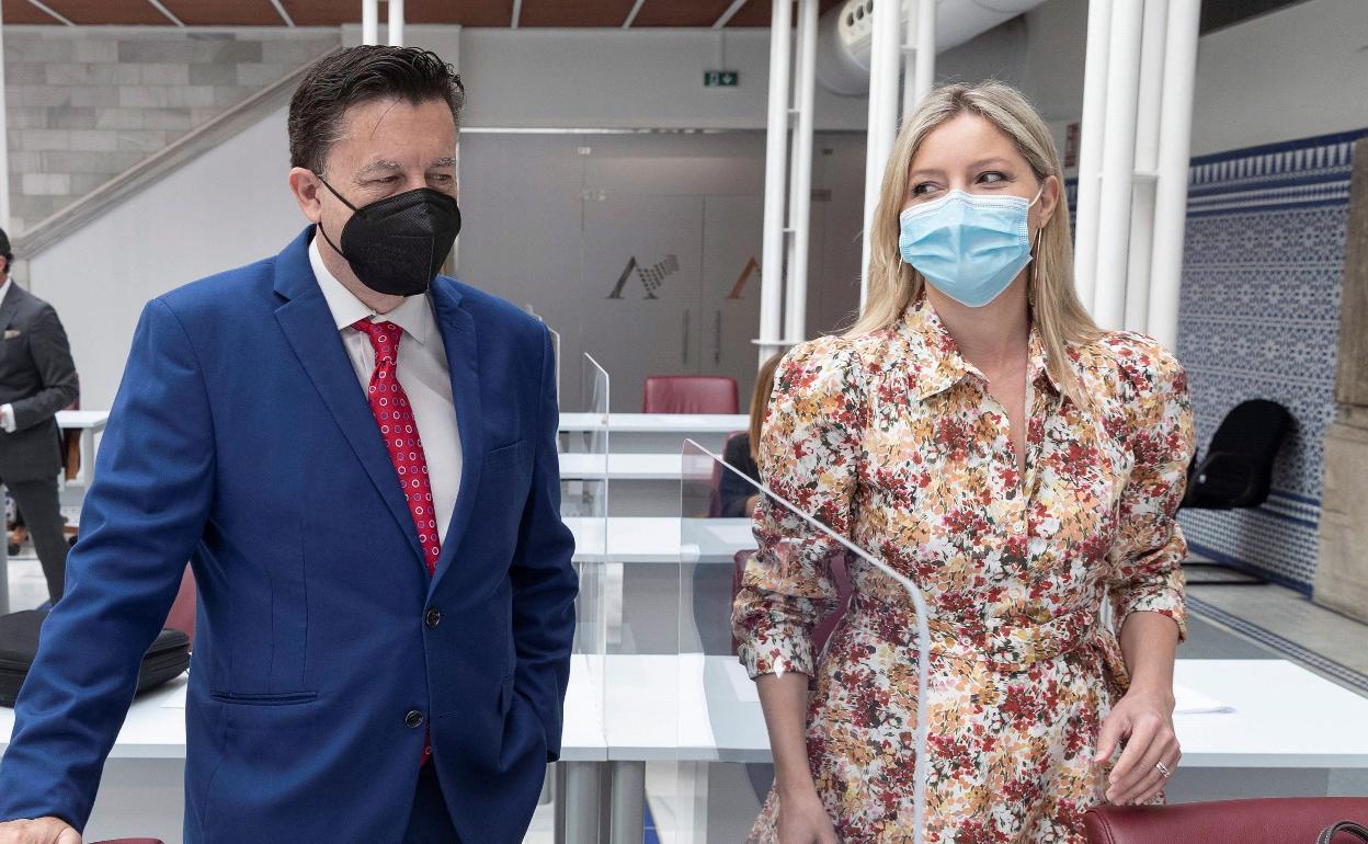 Juan José Molina y Ana Martínez Vidal.