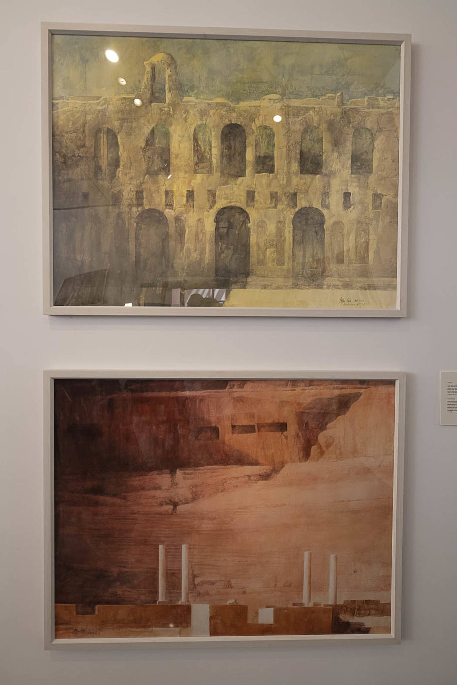 Fotos: Las acuarelas de Pedro Cano suben a escena