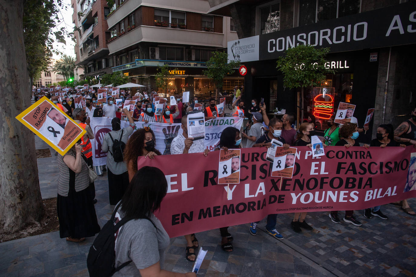 Fotos: Movilización en Murcia contra &quot;el odio, el racismo y la xenofobia&quot;