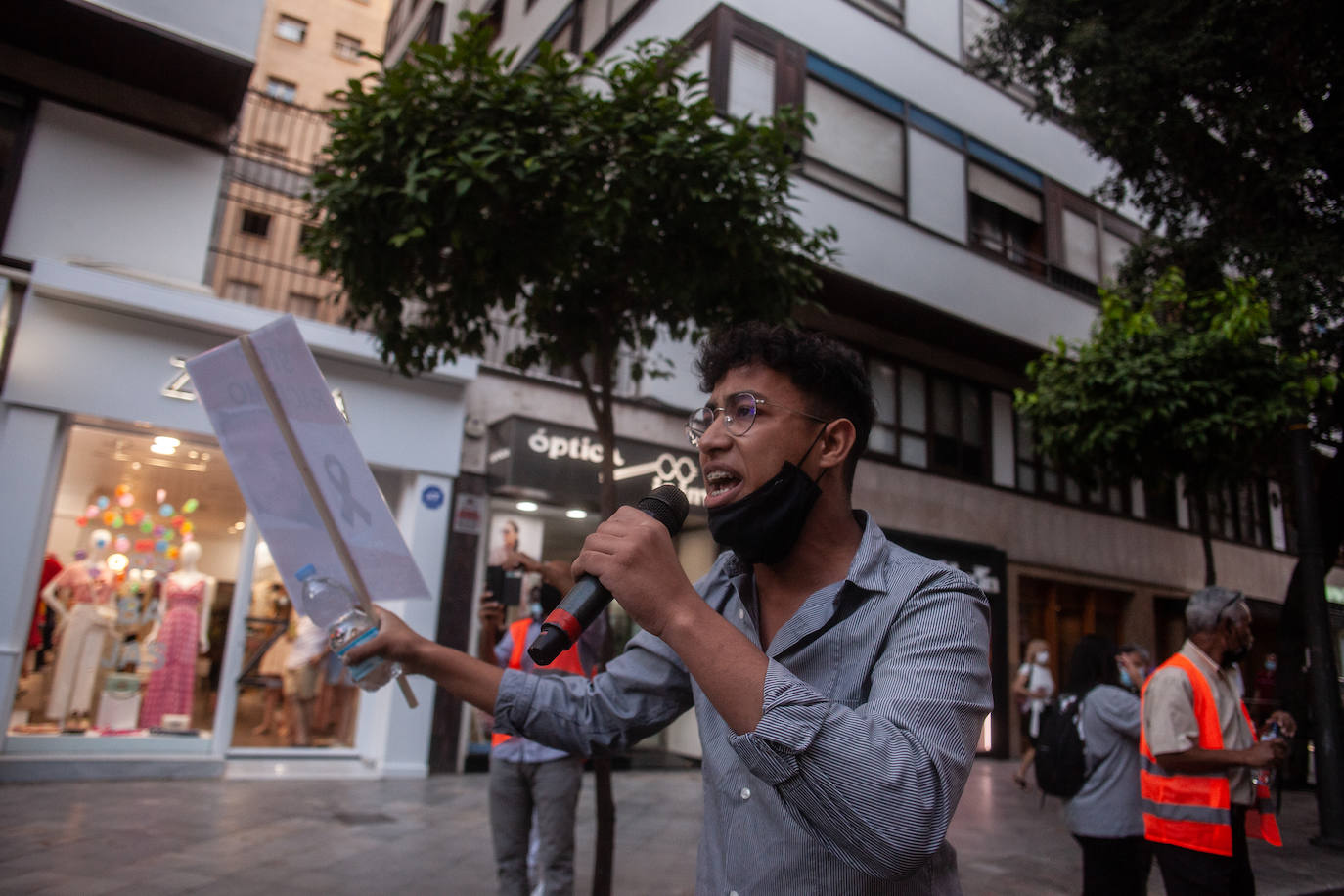 Fotos: Movilización en Murcia contra &quot;el odio, el racismo y la xenofobia&quot;