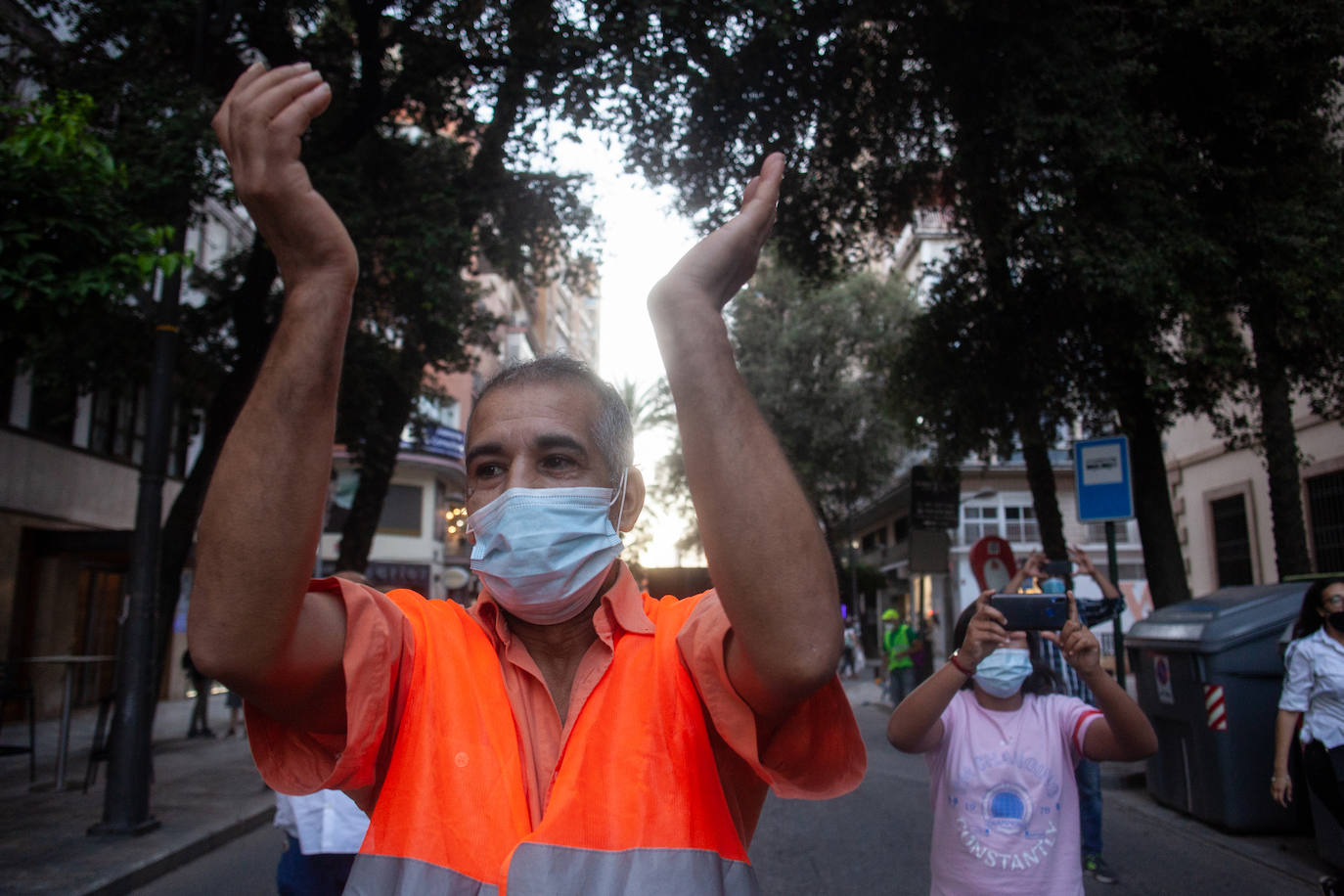 Fotos: Movilización en Murcia contra &quot;el odio, el racismo y la xenofobia&quot;