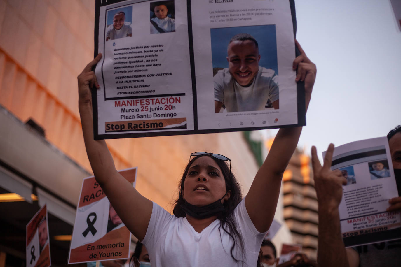 Fotos: Movilización en Murcia contra &quot;el odio, el racismo y la xenofobia&quot;