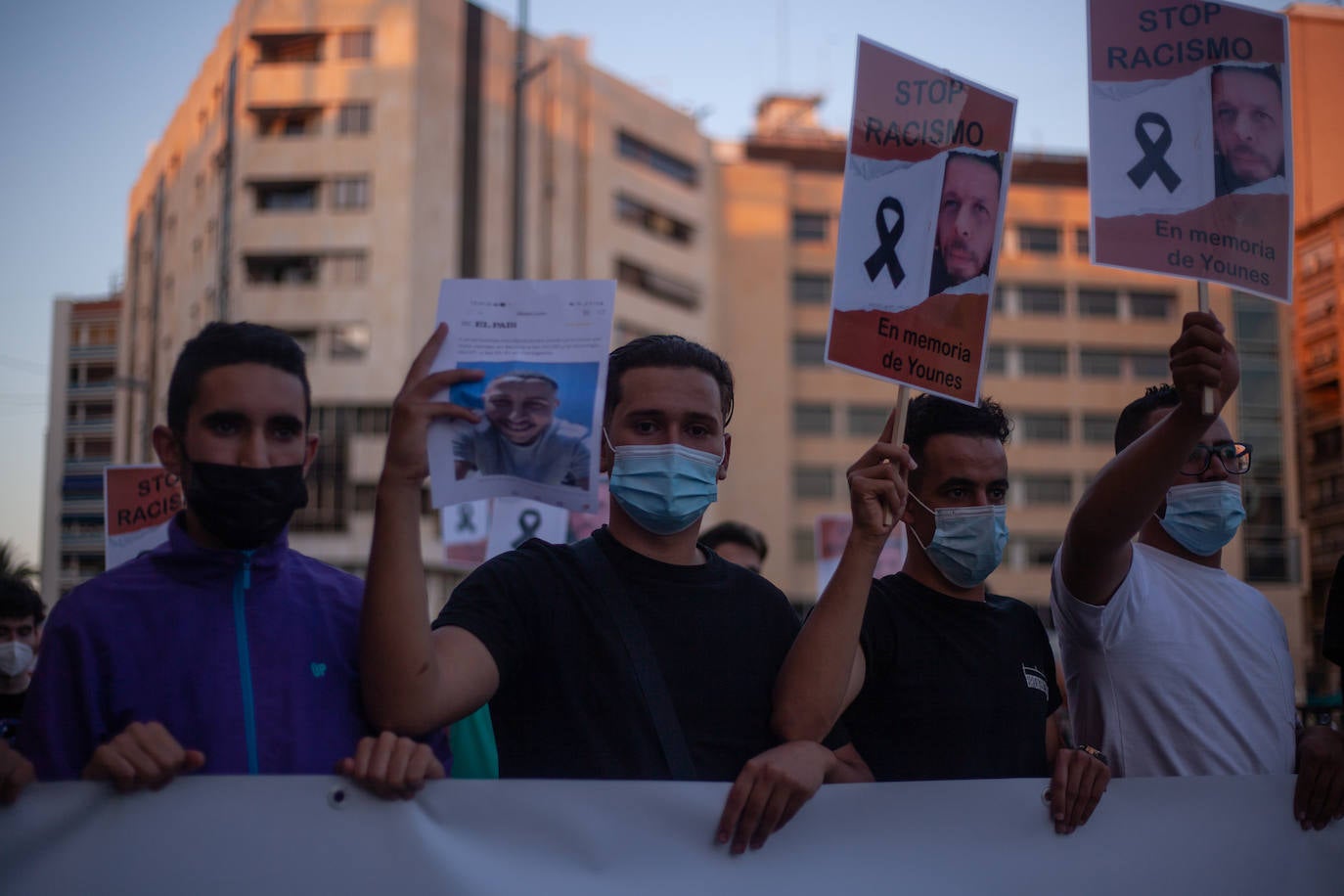 Fotos: Movilización en Murcia contra &quot;el odio, el racismo y la xenofobia&quot;