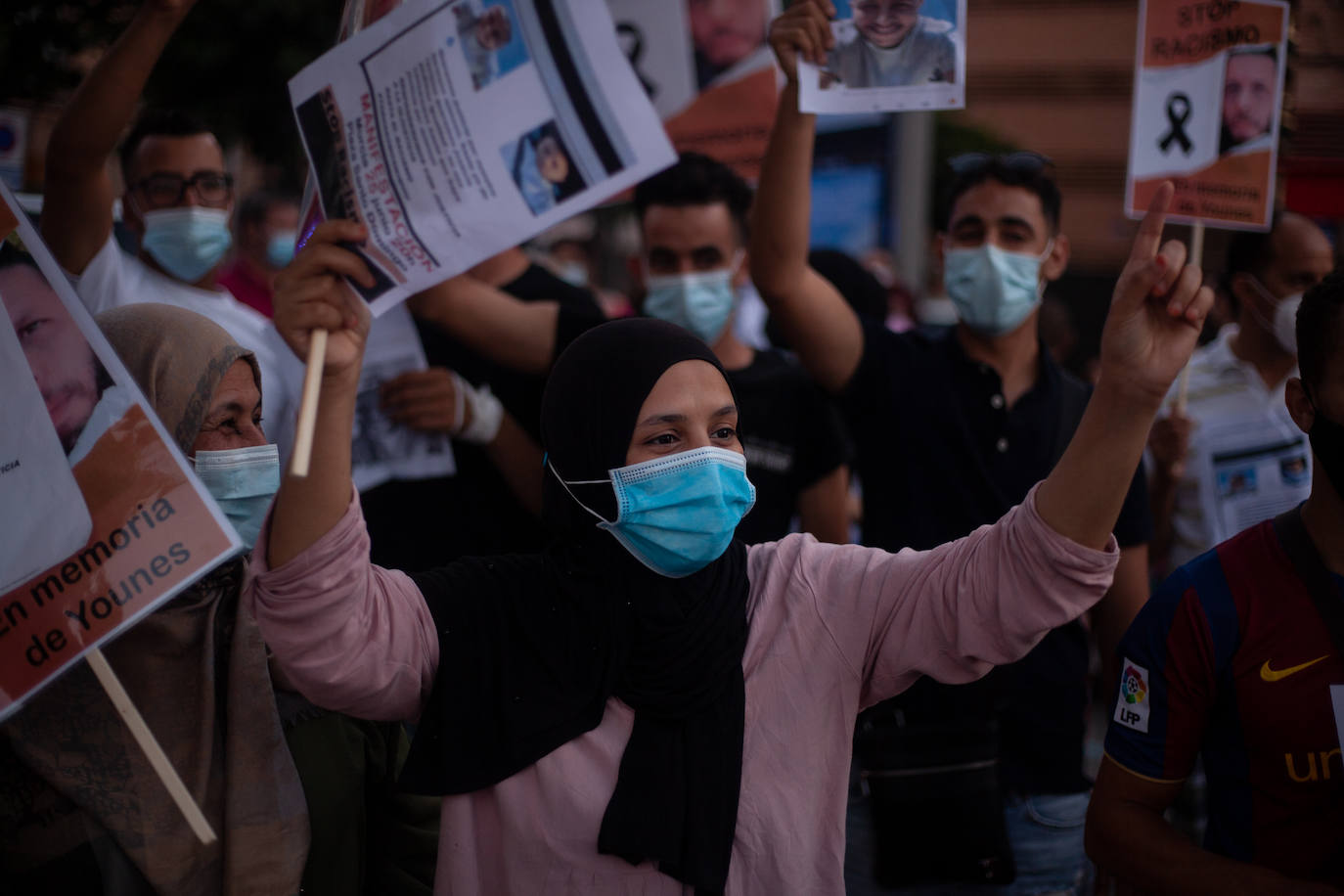 Fotos: Movilización en Murcia contra &quot;el odio, el racismo y la xenofobia&quot;