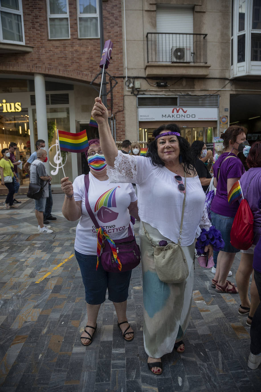 Fotos: Clamor por la Ley Integral Trans en la marcha del Orgullo en Cartagena