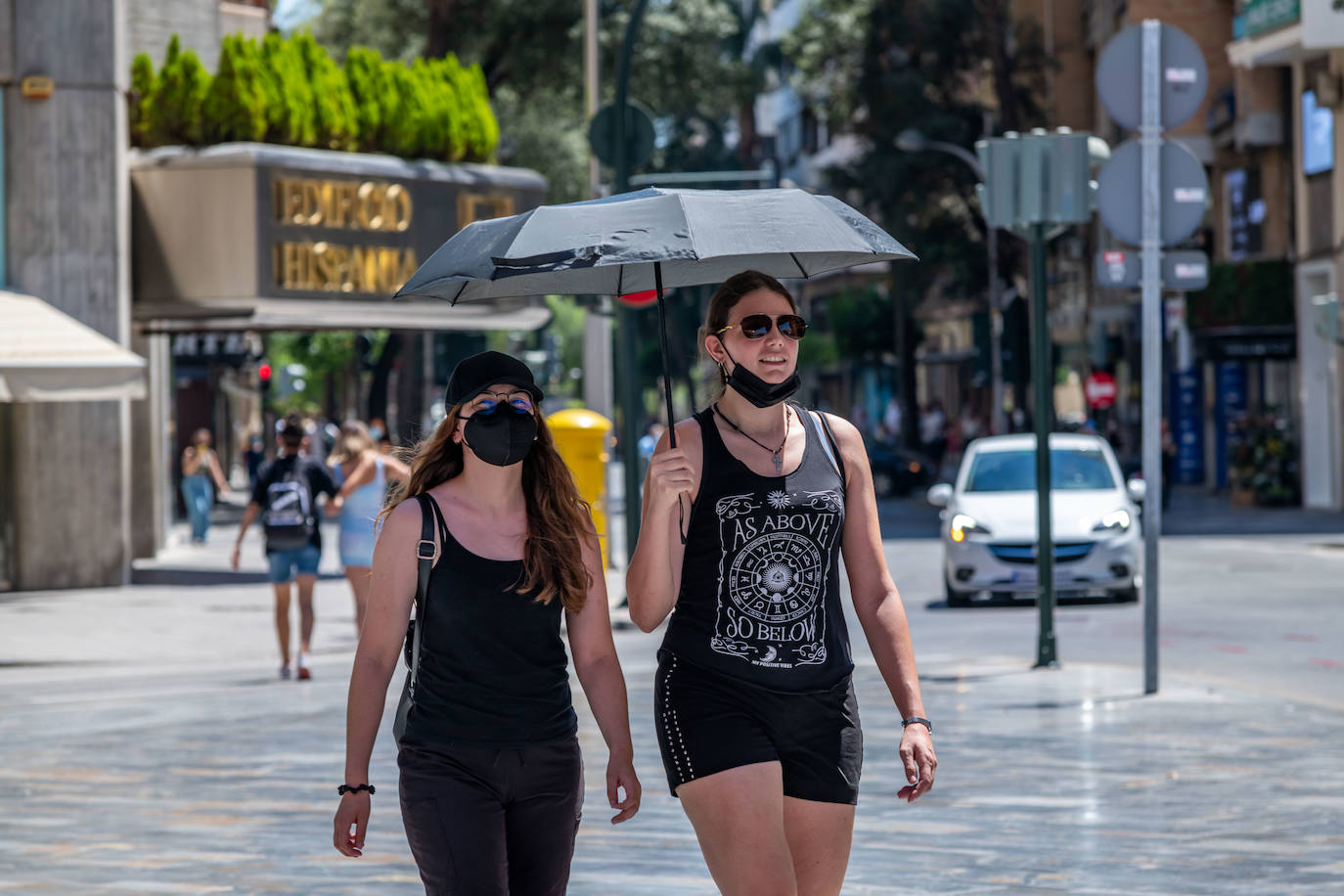 Fotos: La alerta naranja por altas temperaturas deja cifras por encima de los 40 grados en los termómetros de Murcia