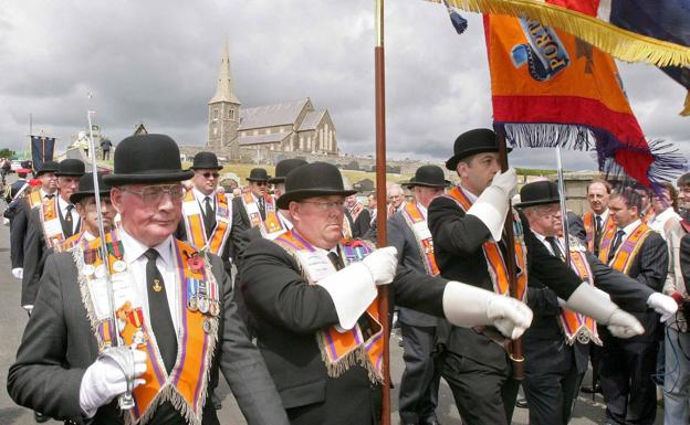 Desfile de la orden de Orange. 