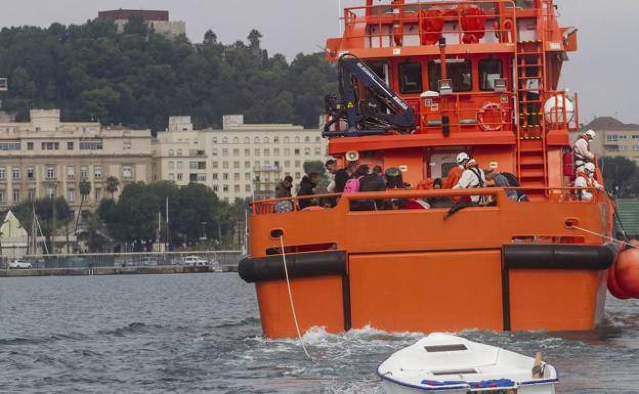 Una embarcación de Salvamento Marítimo, en una imagen de archivo. 