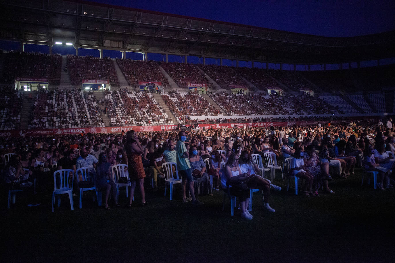 Fotos: Camilo estrena Las Noches del Malecón en el estadio Enrique Roca de Murcia