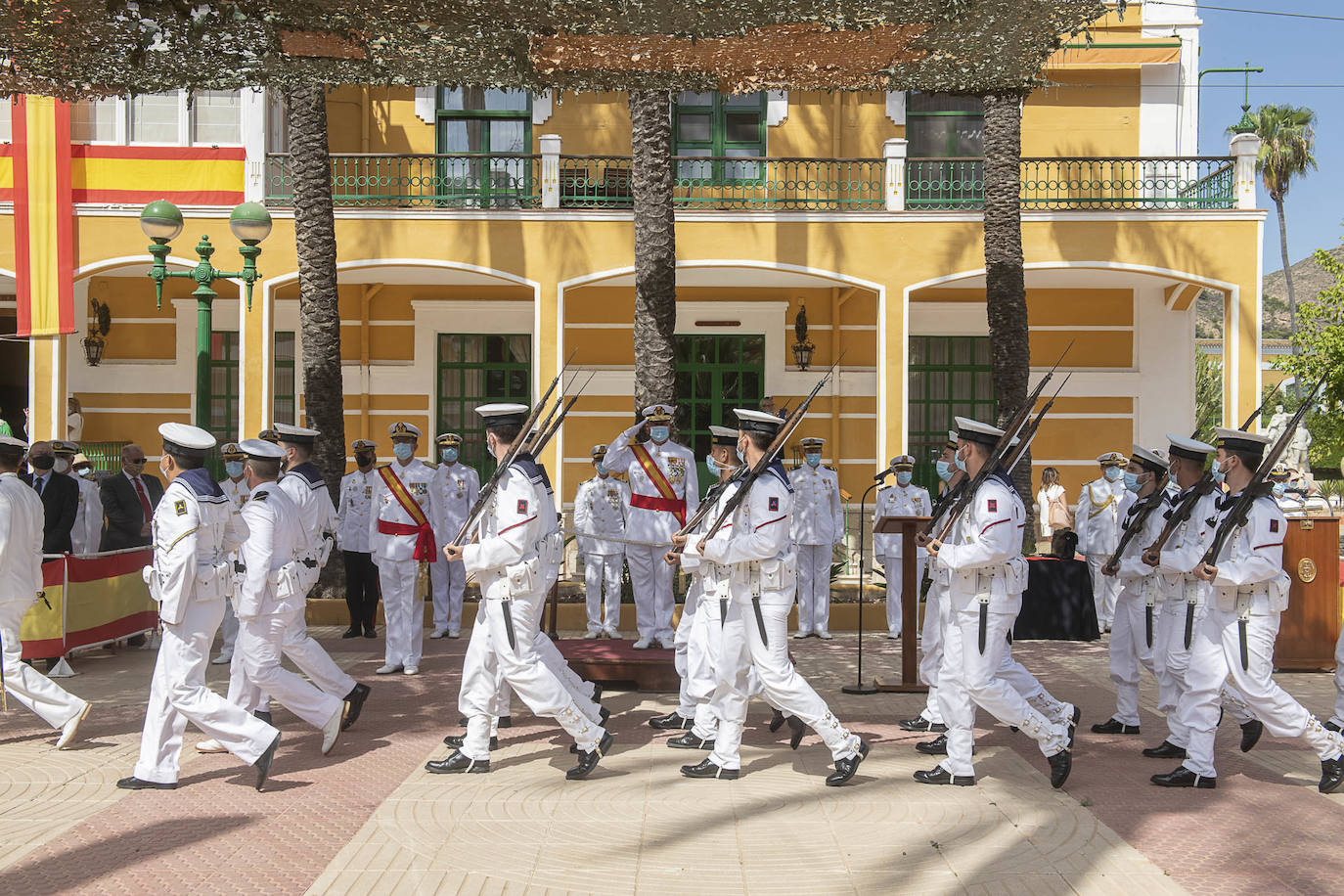 Fotos: La Armada festeja a su patrona, la Virgen del Carmen, en Cartagena