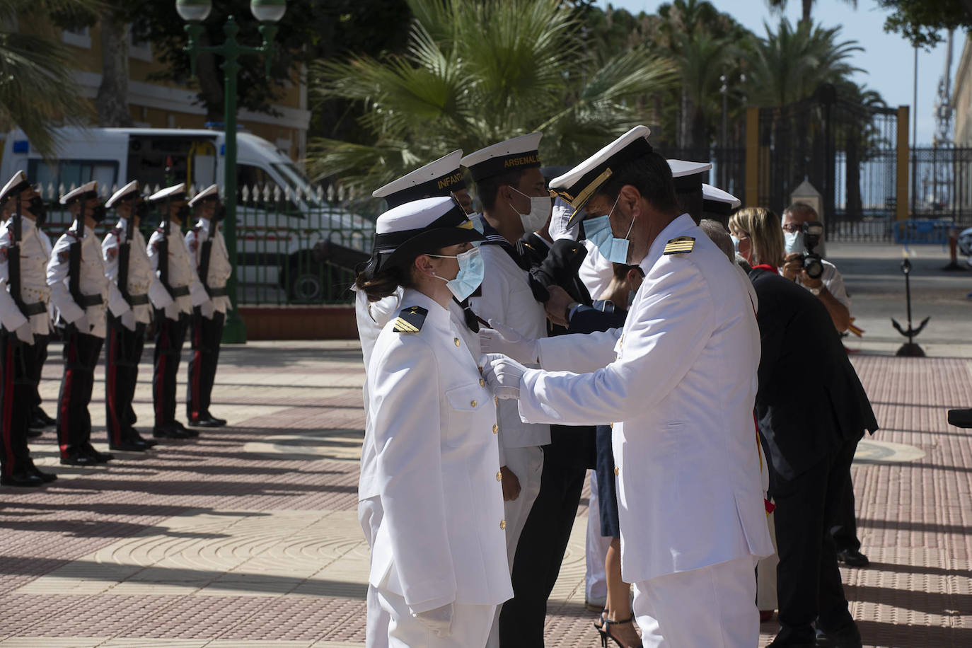 Fotos: La Armada festeja a su patrona, la Virgen del Carmen, en Cartagena
