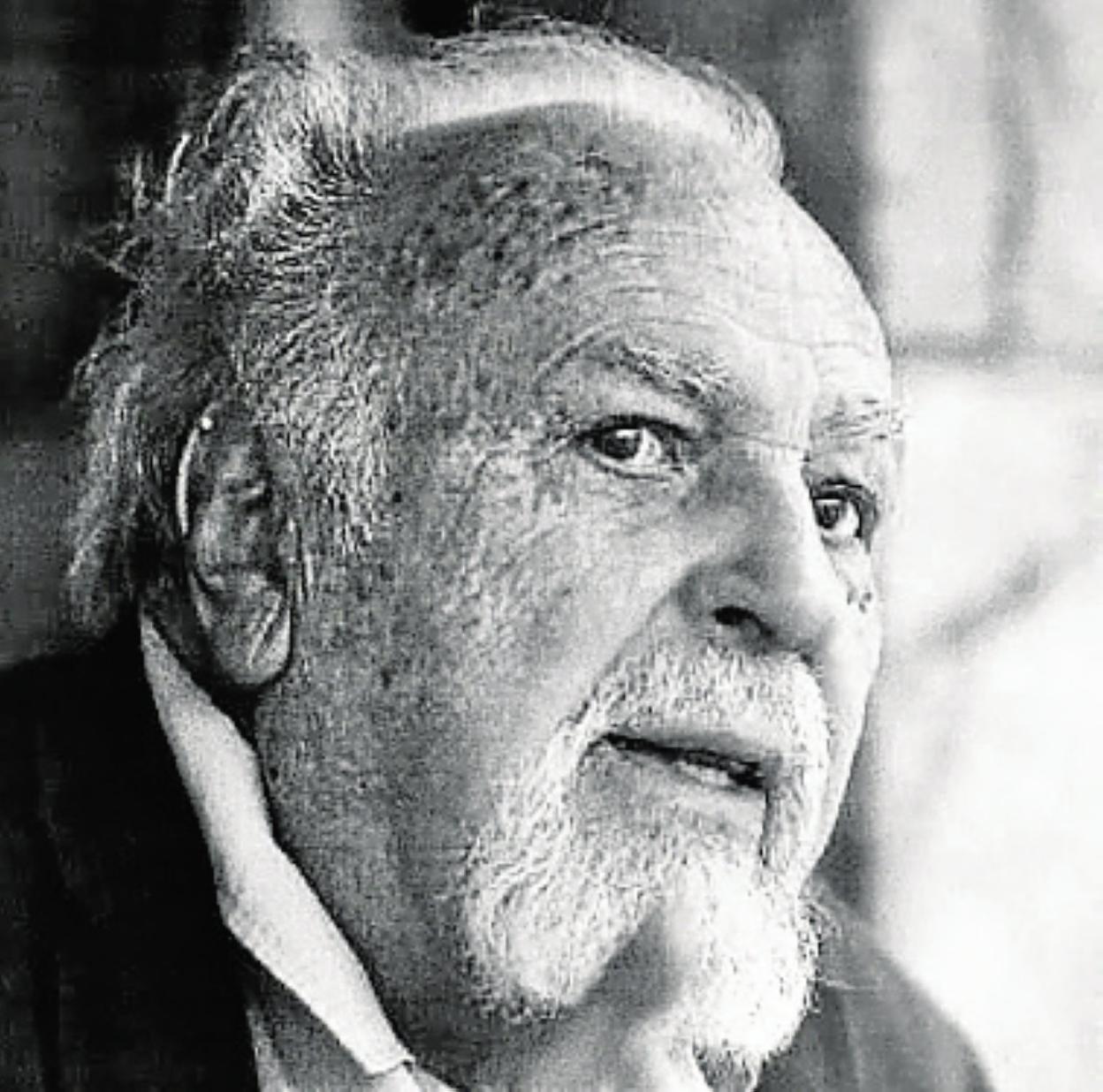 El artista Antonio Oteiza.