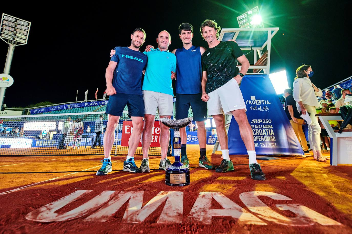 Fotos: Victoria de Carlos Alcaraz en la final del torneo ATP 250 de Umag