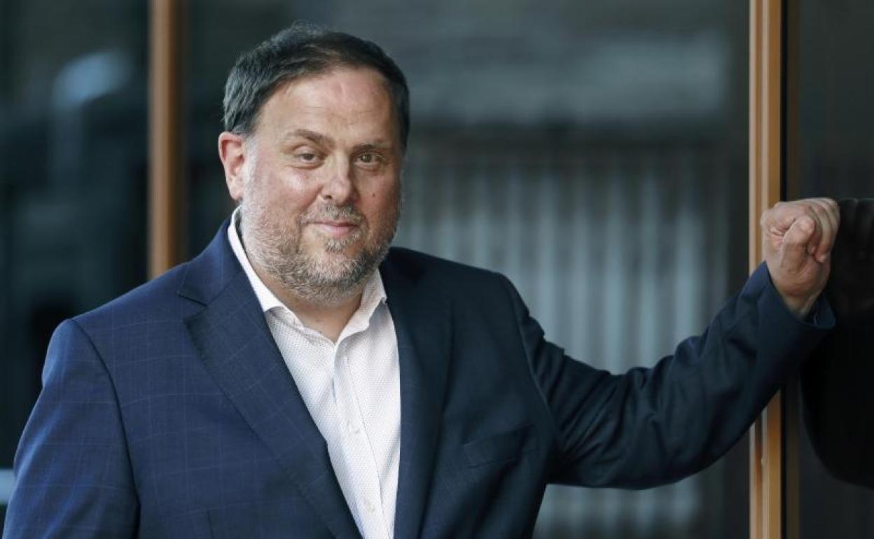 El presidente de ERC, Oriol Junqueras