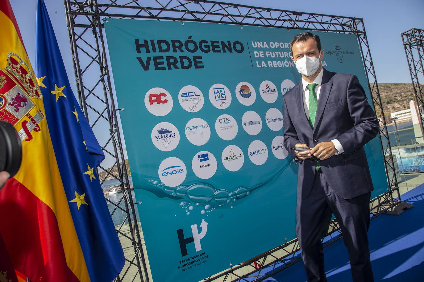 Fotos: Empresas e instituciones se alían para que Escombreras sea líder en hidrógeno verde