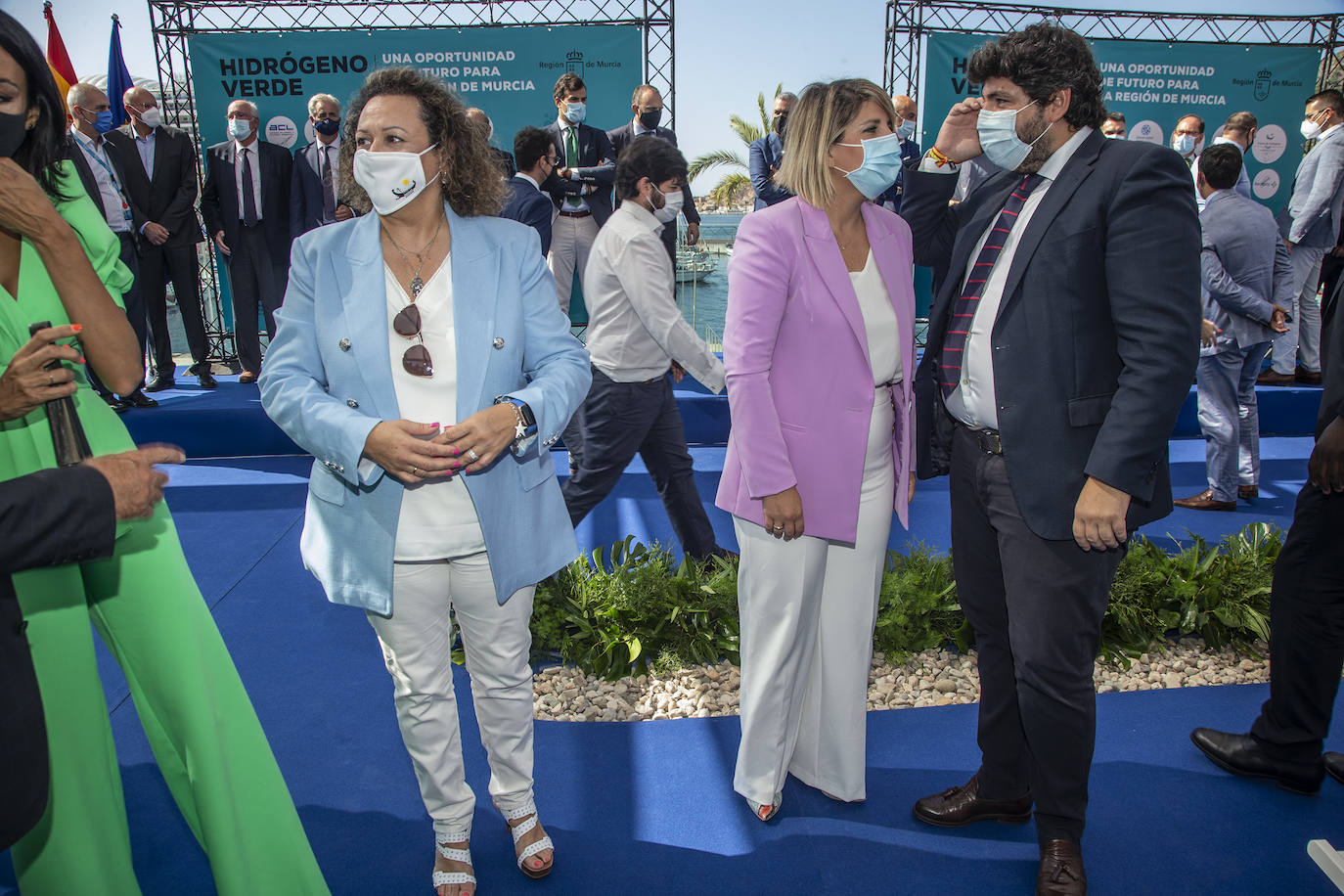 Fotos: Empresas e instituciones se alían para que Escombreras sea líder en hidrógeno verde