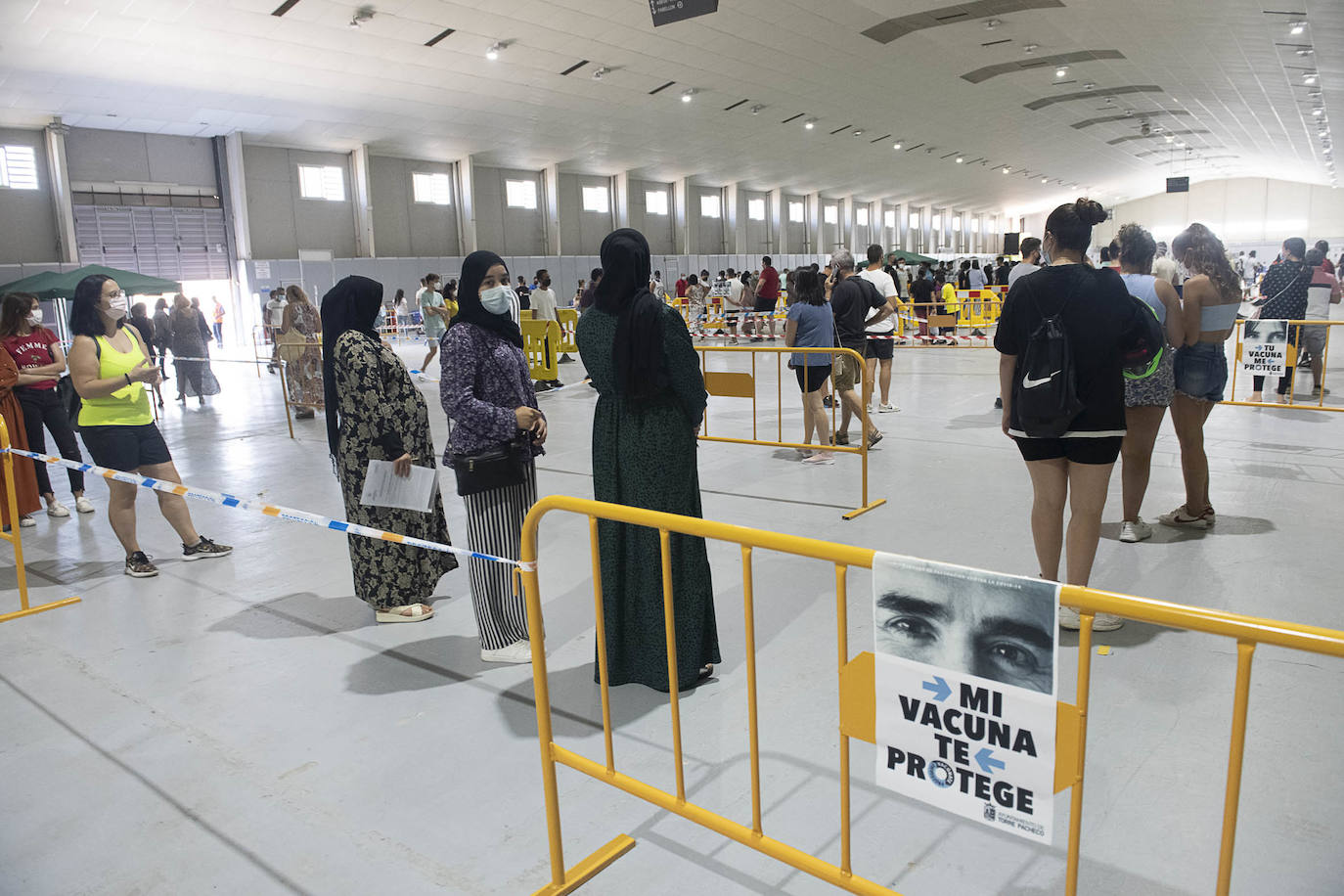 Fotos: Vacuna contra la Covid-19 en Torre Pacheco