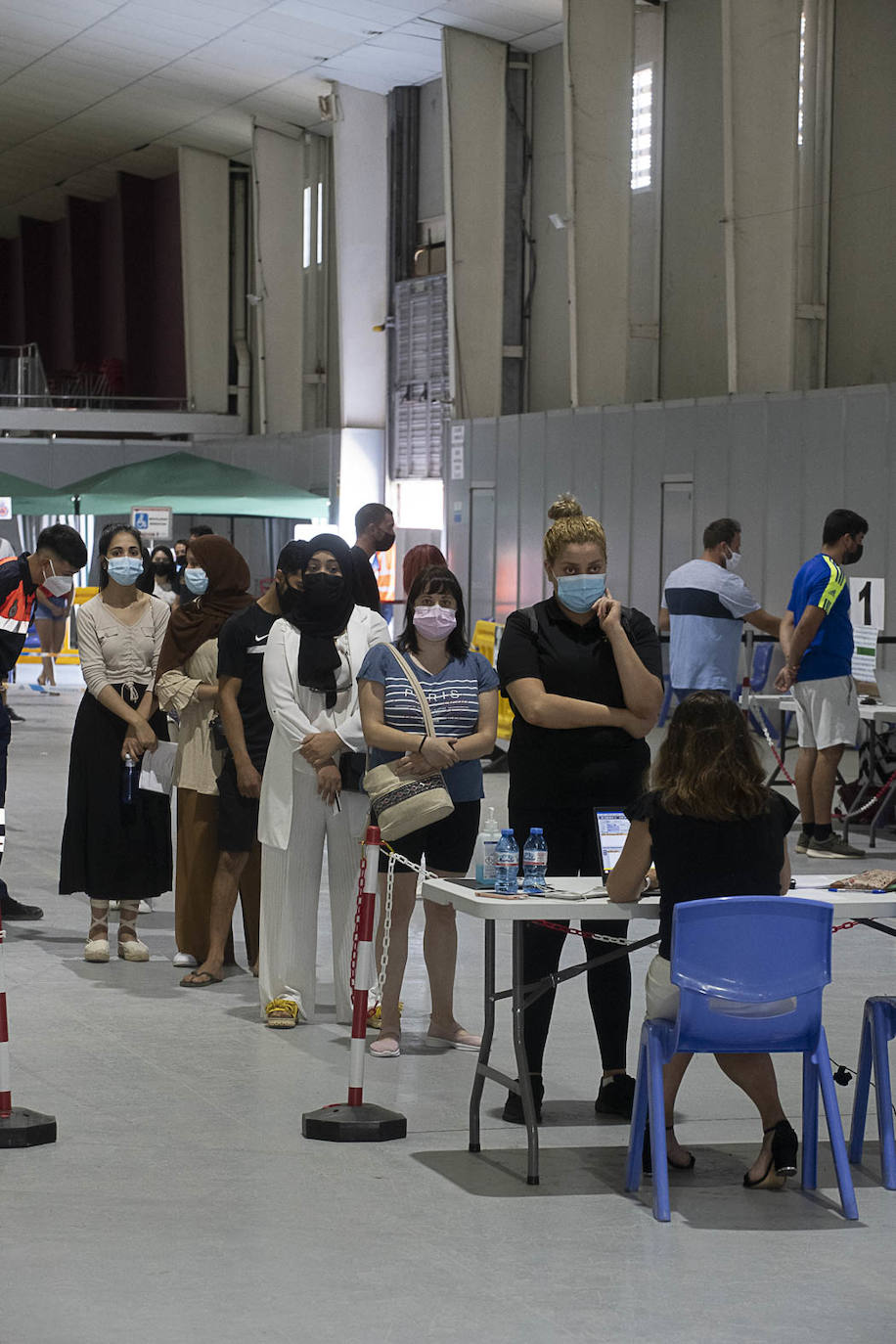 Fotos: Vacuna contra la Covid-19 en Torre Pacheco