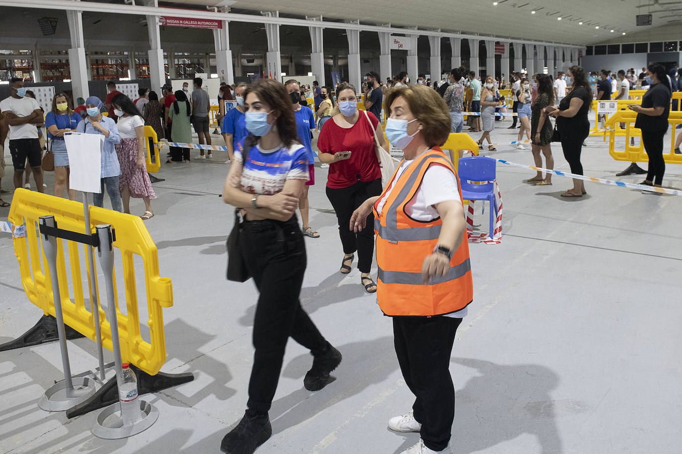 Fotos: Vacuna contra la Covid-19 en Torre Pacheco