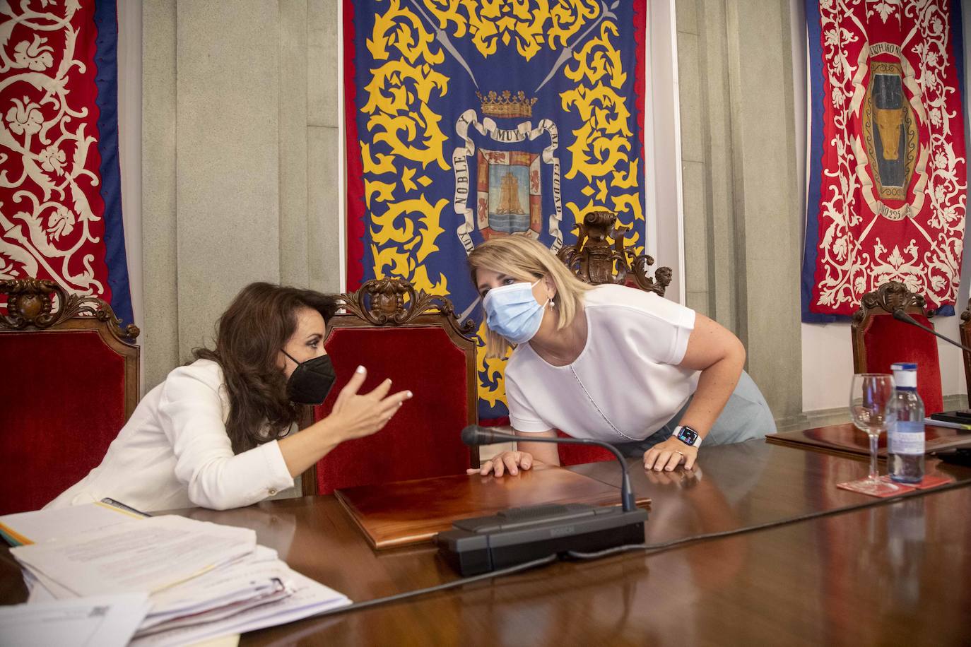 Fotos: El Pleno de Cartagena exige a Vélez un debate inmediato y abierto sobre la ubicación del Centro de Extranjeros