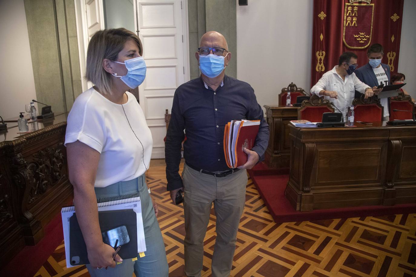 Fotos: El Pleno de Cartagena exige a Vélez un debate inmediato y abierto sobre la ubicación del Centro de Extranjeros