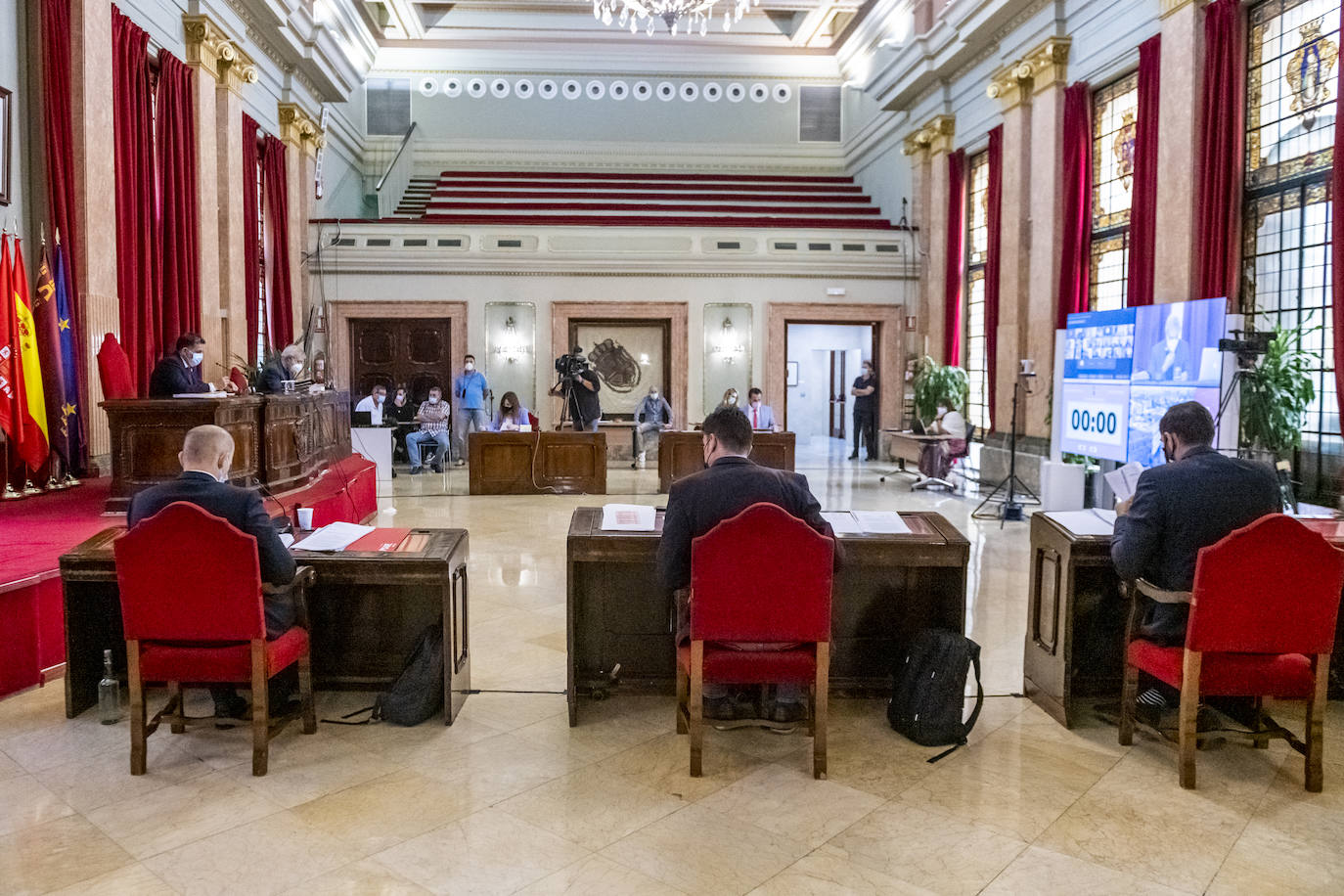 Fotos: El Pleno de Murcia pide mantener el servicio de Cercanías con la abstención del PSOE