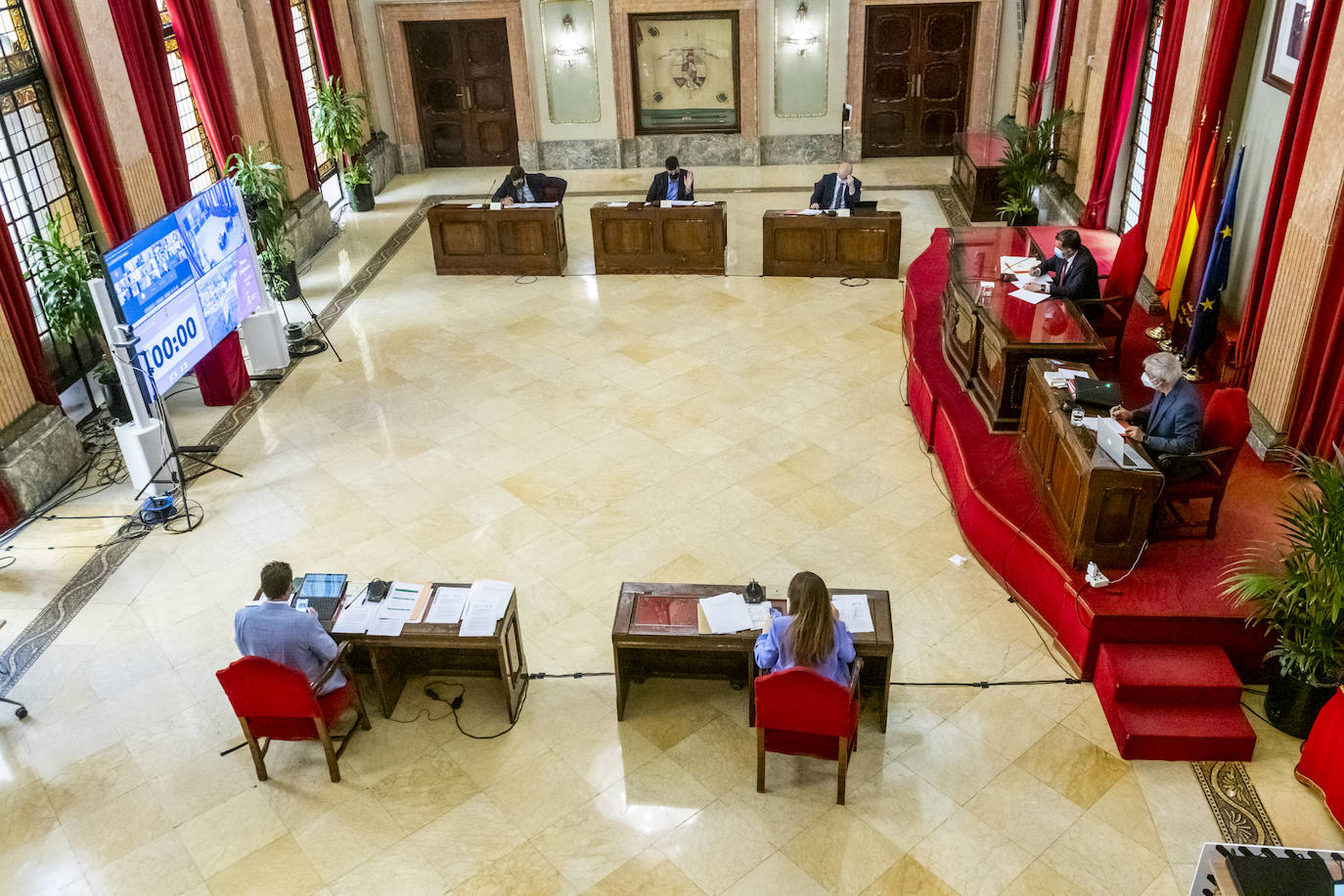 Fotos: El Pleno de Murcia pide mantener el servicio de Cercanías con la abstención del PSOE